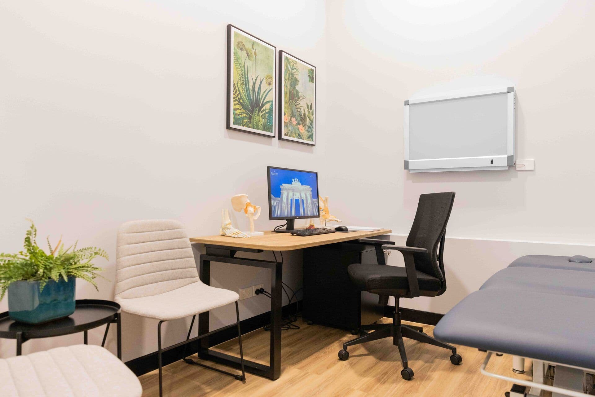 Wide view of a Being Physio clinic